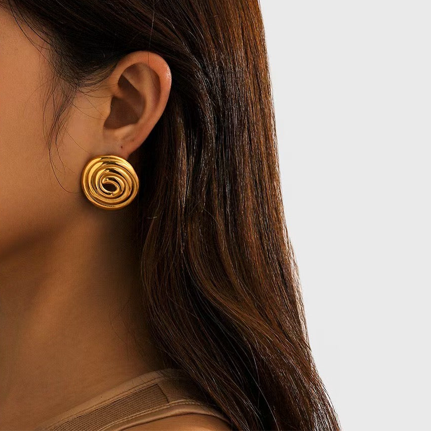 SPIRAL EARRINGS - PREMIUM