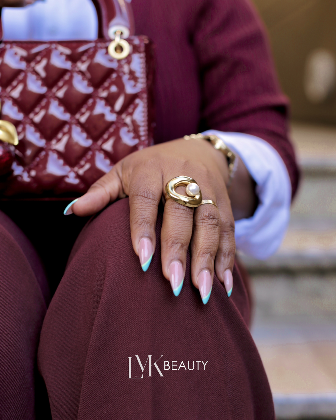 GOLDEN PERL RING- PREMIUM