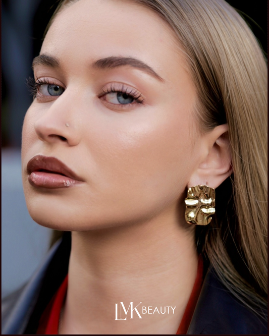 GOLD MELT EARRINGS - PREMIUM