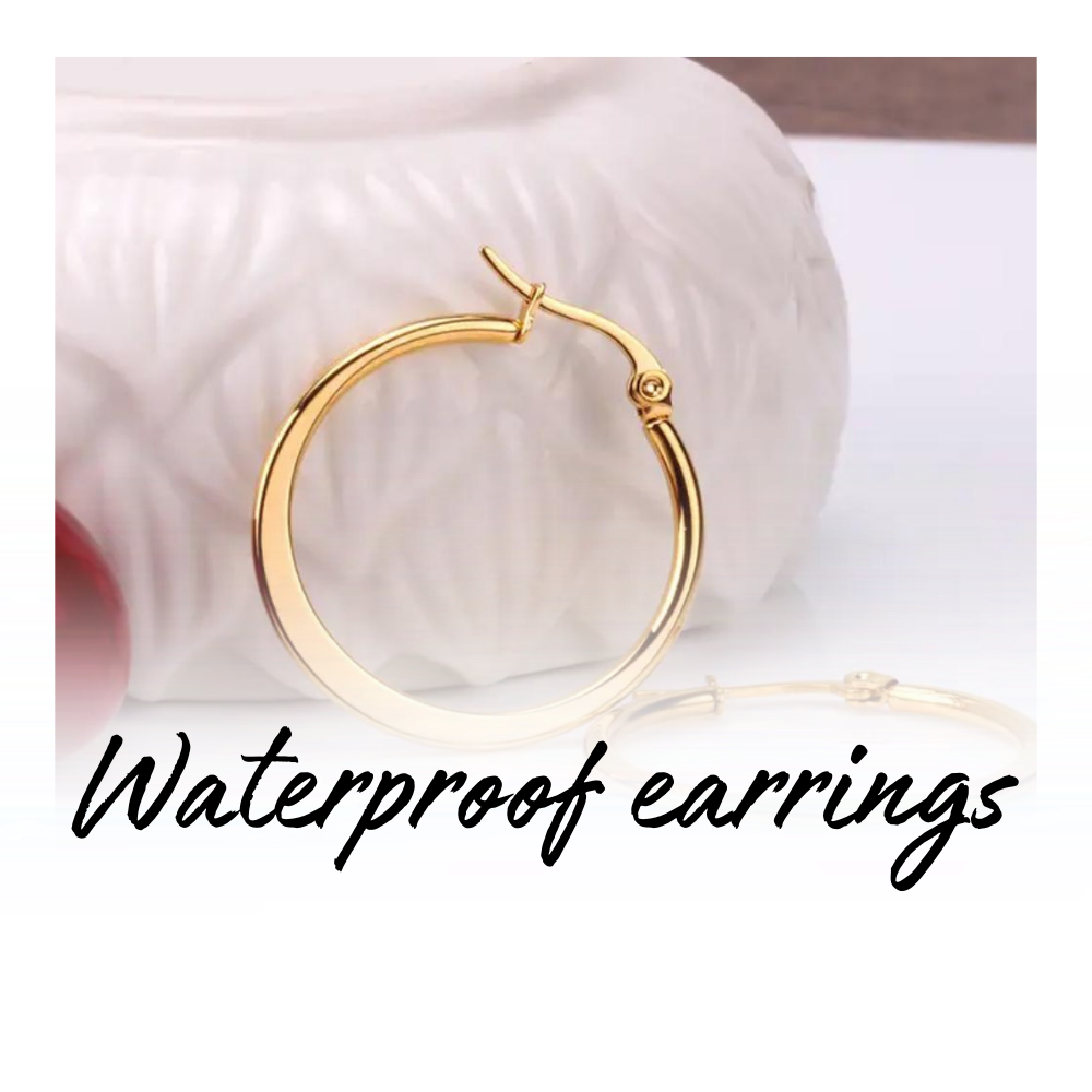 Waterproof earrings