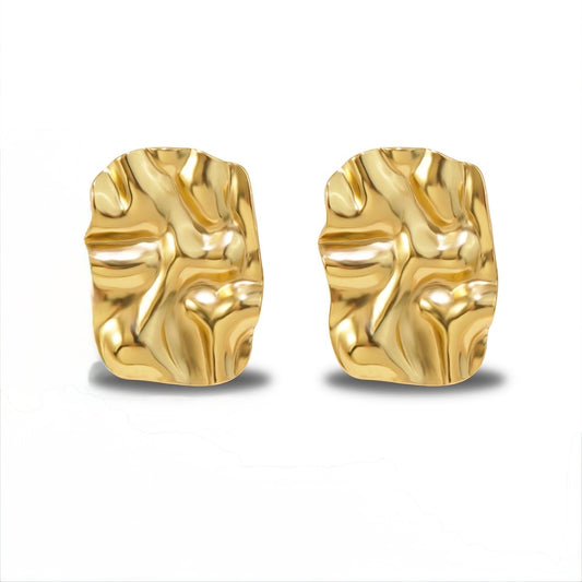 GOLD MELT EARRINGS - PREMIUM