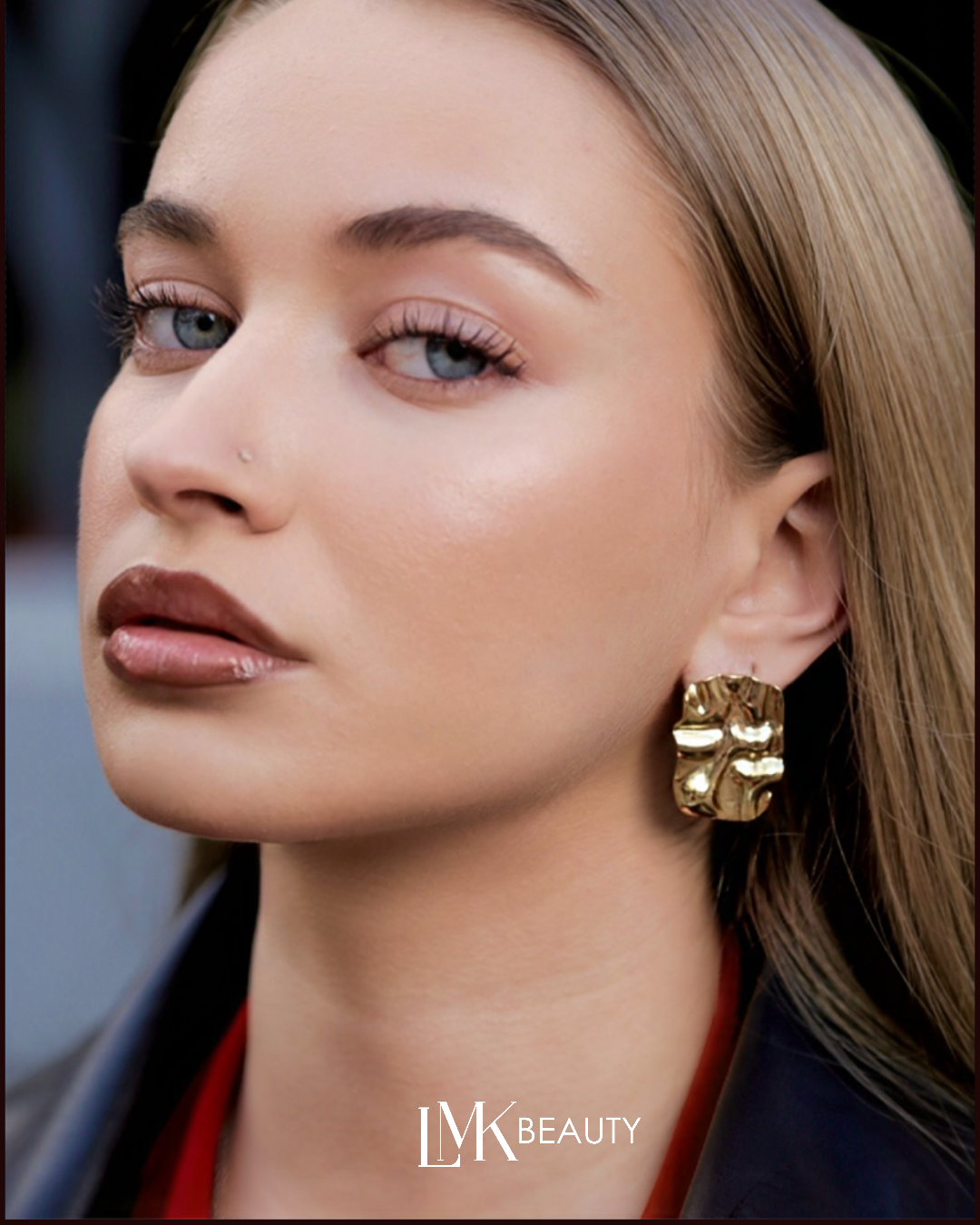 GOLD MELT EARRINGS - PREMIUM